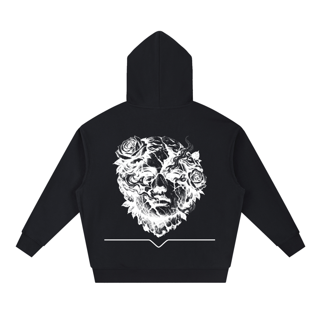 False Idols Boxy Heavyweight Drop-Shoulder Hoodie