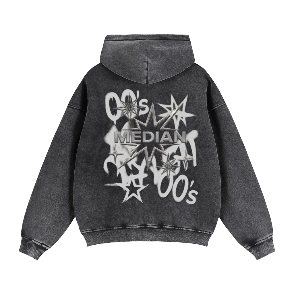 Median special Zip-Through Boxy Fleece Hoodie