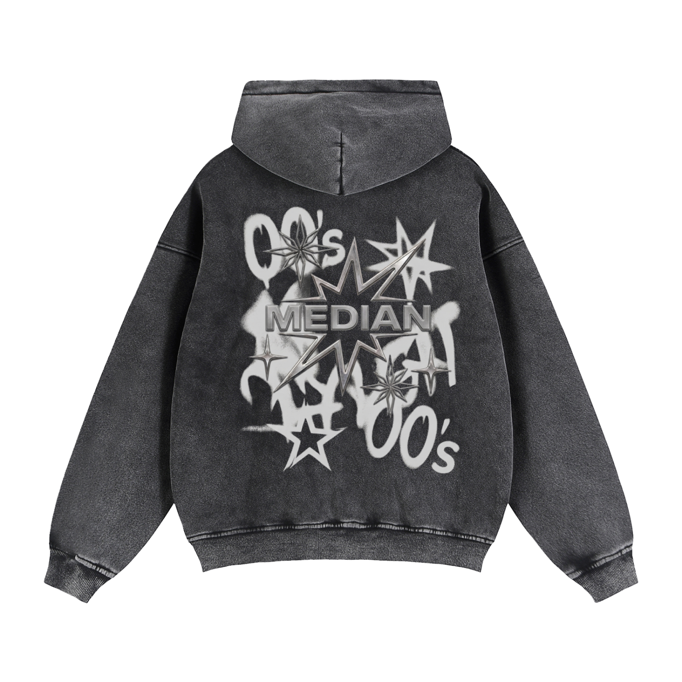 Median special Zip-Through Boxy Fleece Hoodie