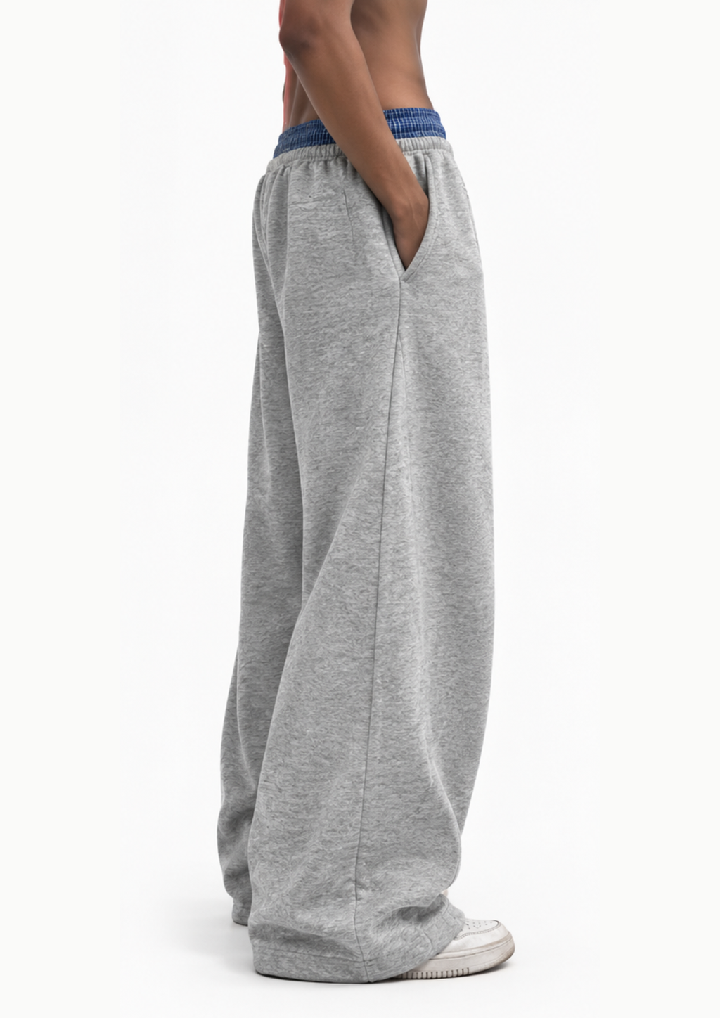 Median Baggy Barrel Sweatpants