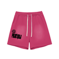 False Idols Sun Fade Raw Edge Cotton Shorts