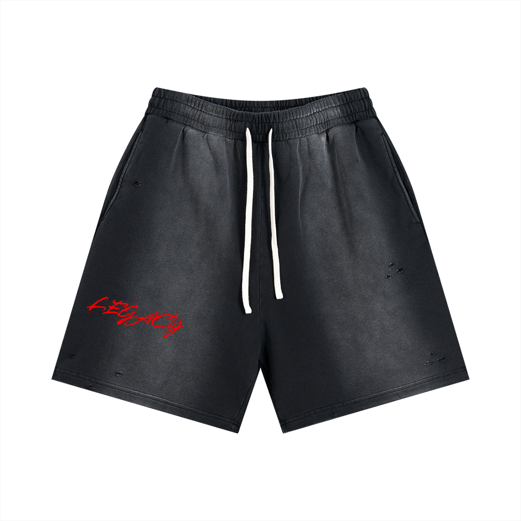 Legacy Sun Fade Distressed Shorts