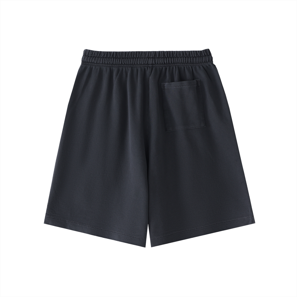 White False Idols Wash Cotton Shorts