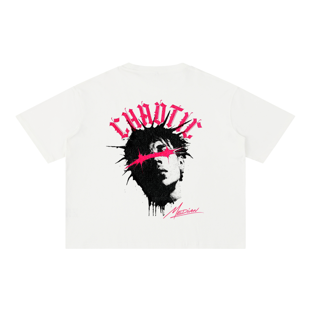 Chaotic Wash Boxy Cotton T-Shirt