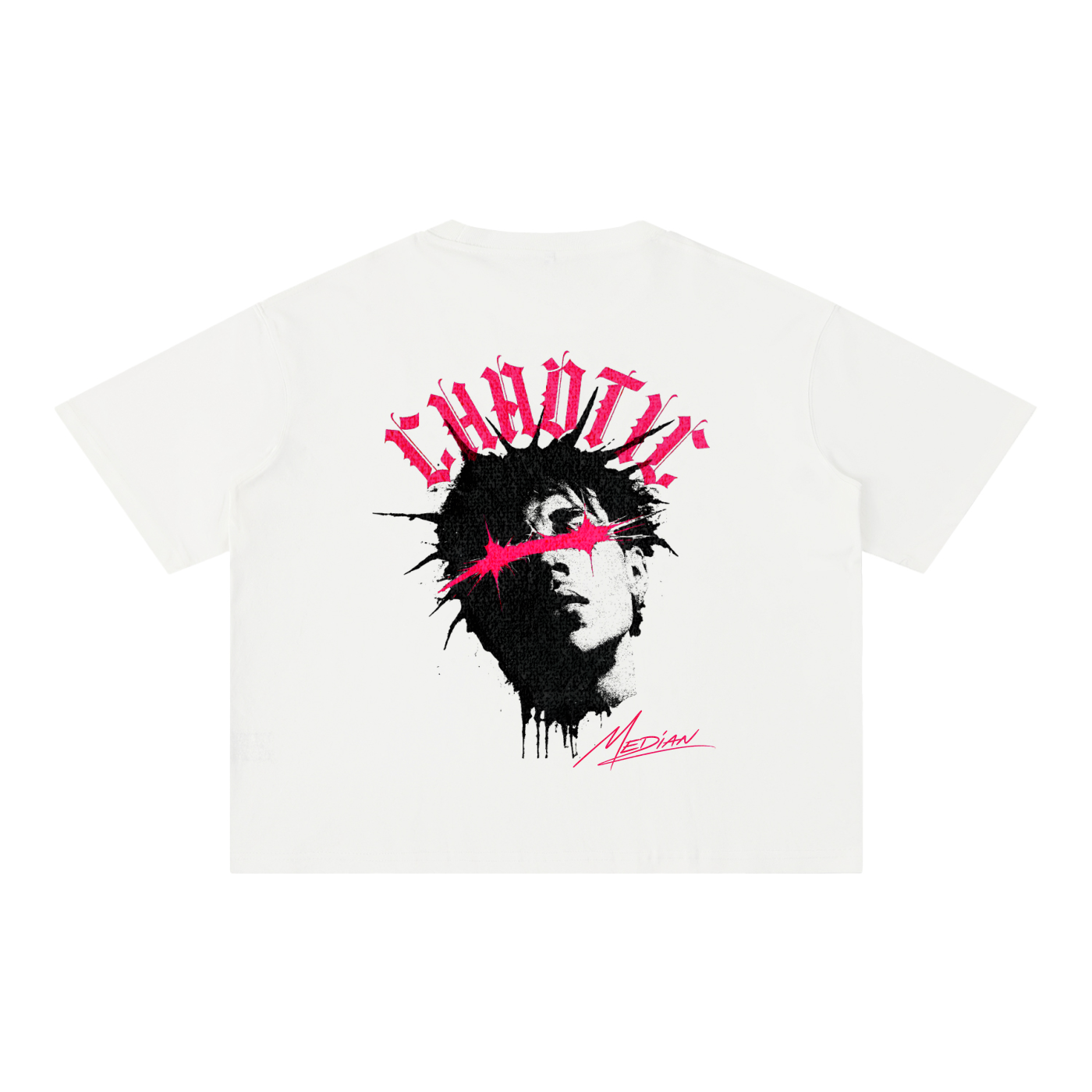 Chaotic Wash Boxy Cotton T-Shirt