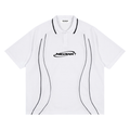 Unisex Raglan Piping Polo Shirt