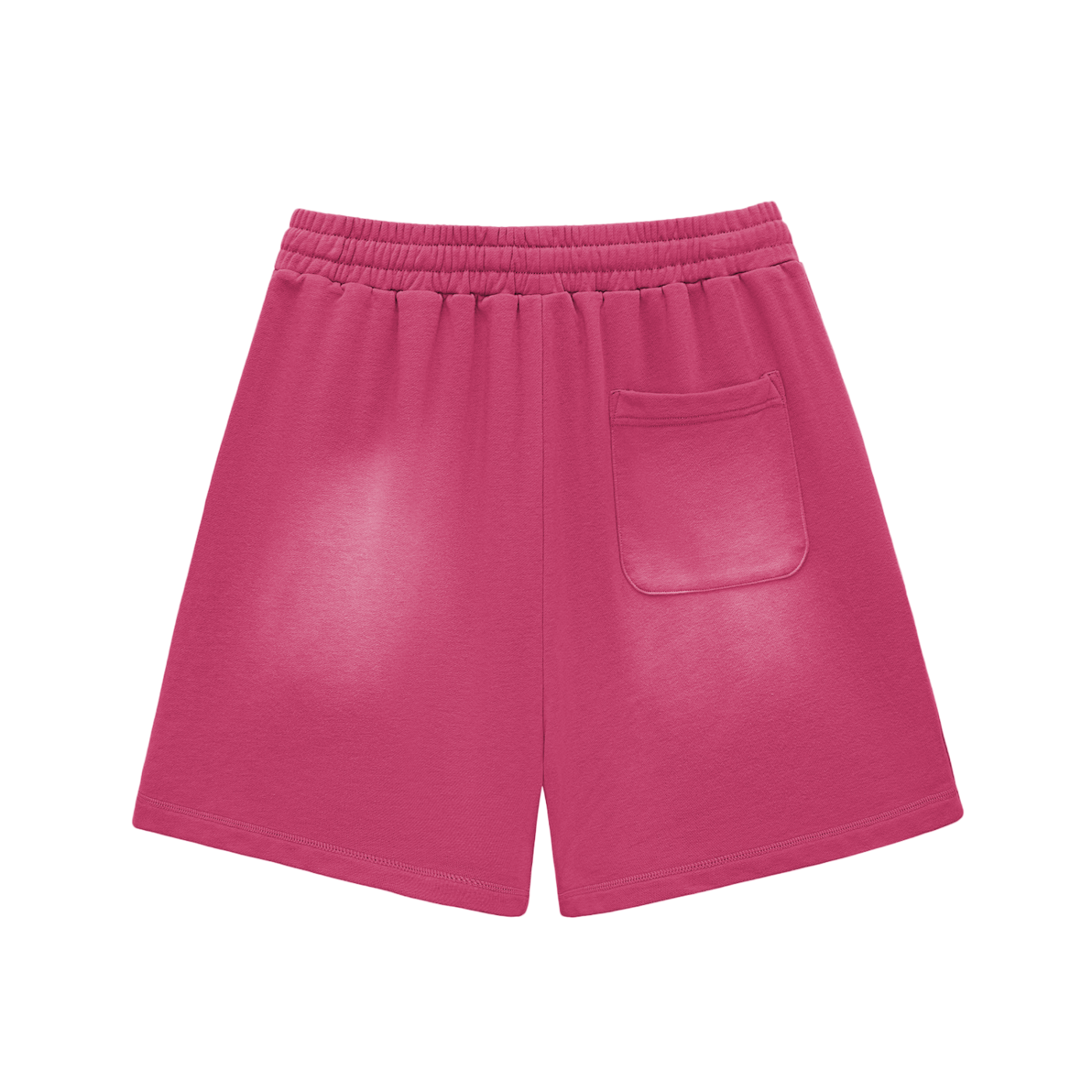 False Idols Sun Fade Raw Edge Cotton Shorts