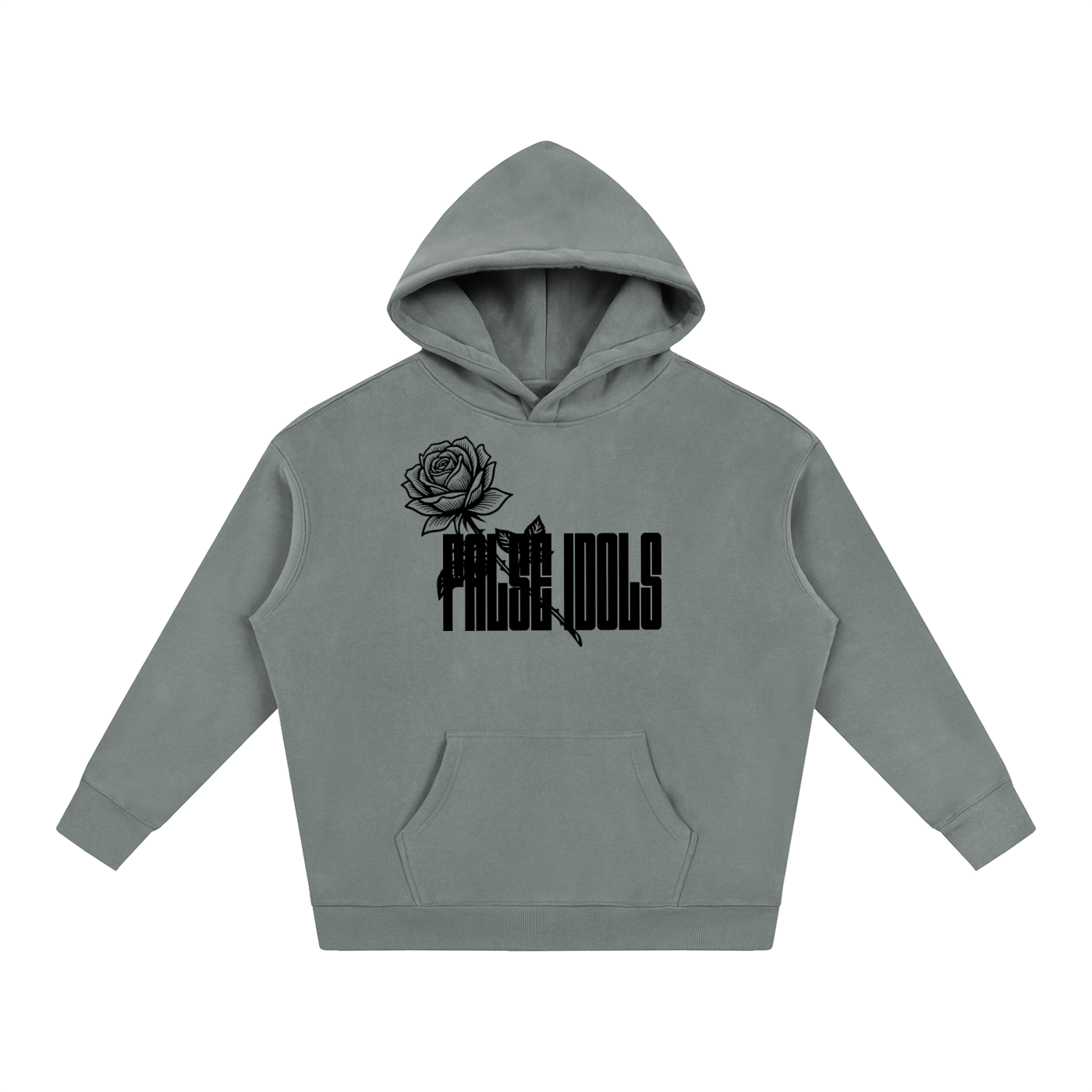 False Idols Oversize Fleeced Hoodie