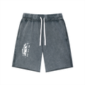 My Pride Mineral Wash Raw Edge Shorts