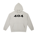 404 white Heavyweight Hoodie