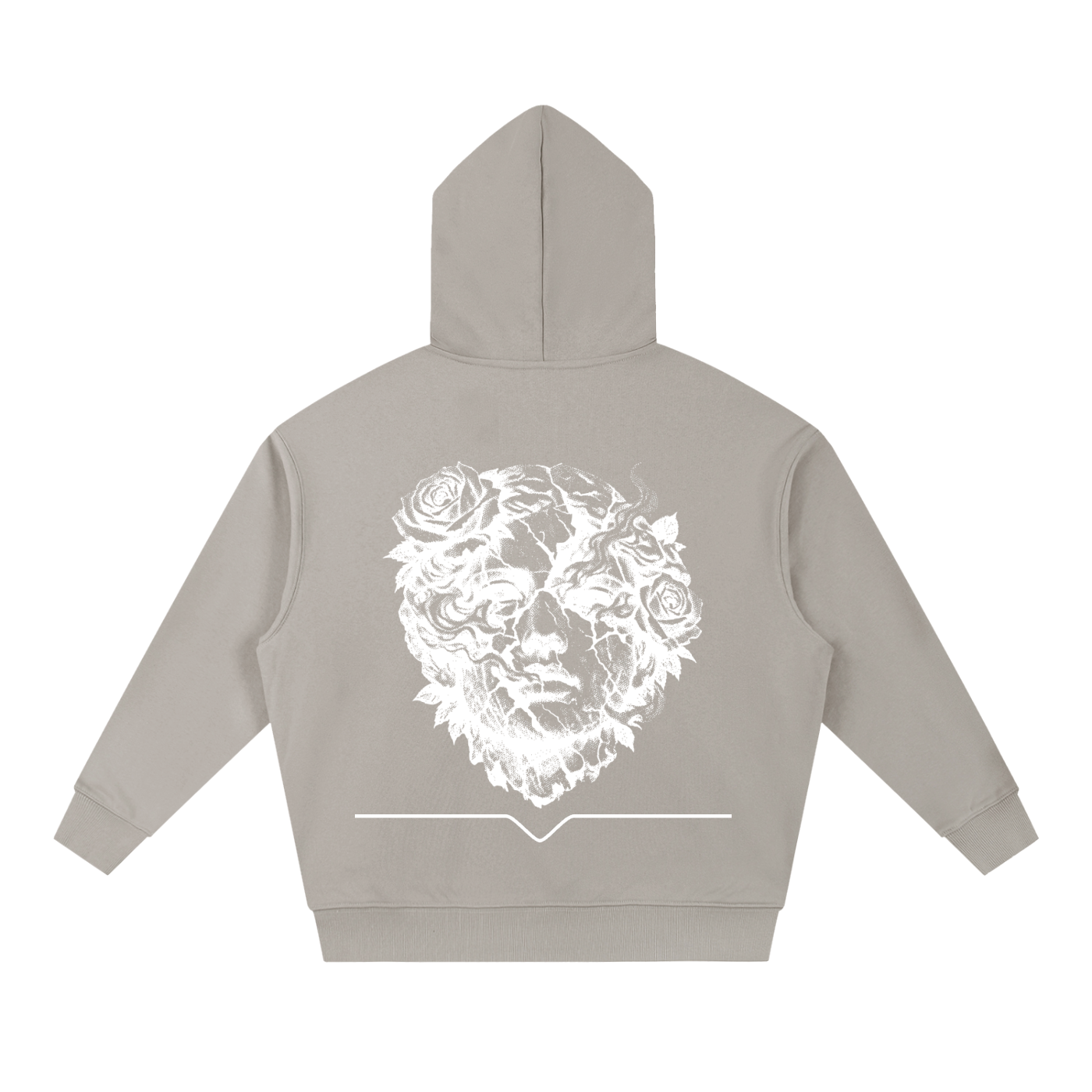 False Idols Boxy Heavyweight Drop-Shoulder Hoodie