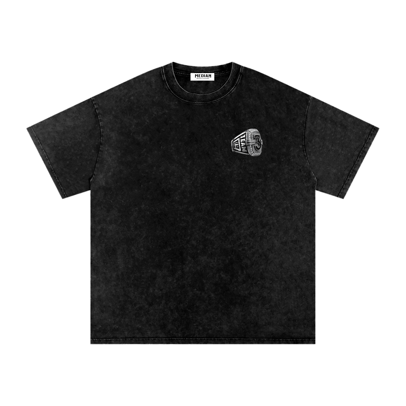 Its A Legacy Snow Washed Oversized Cotton T-Shirt