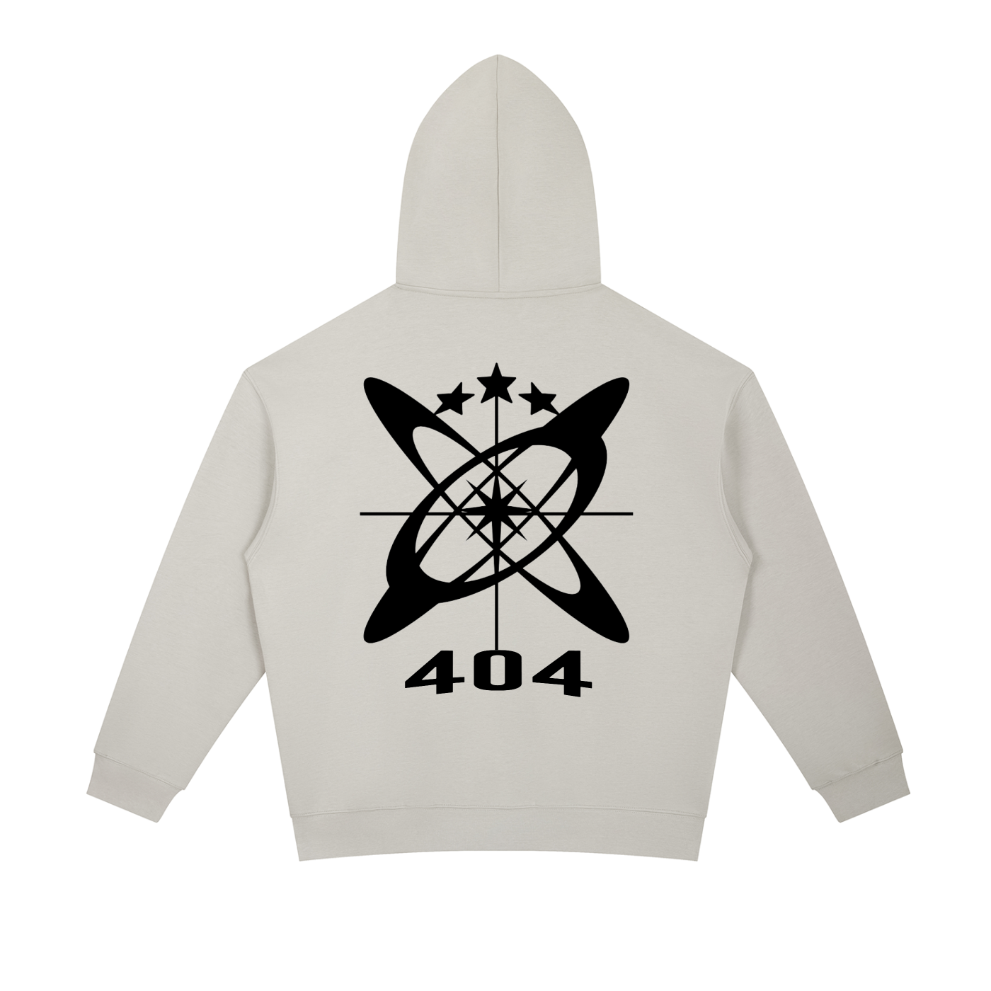 404 white Heavyweight Hoodie
