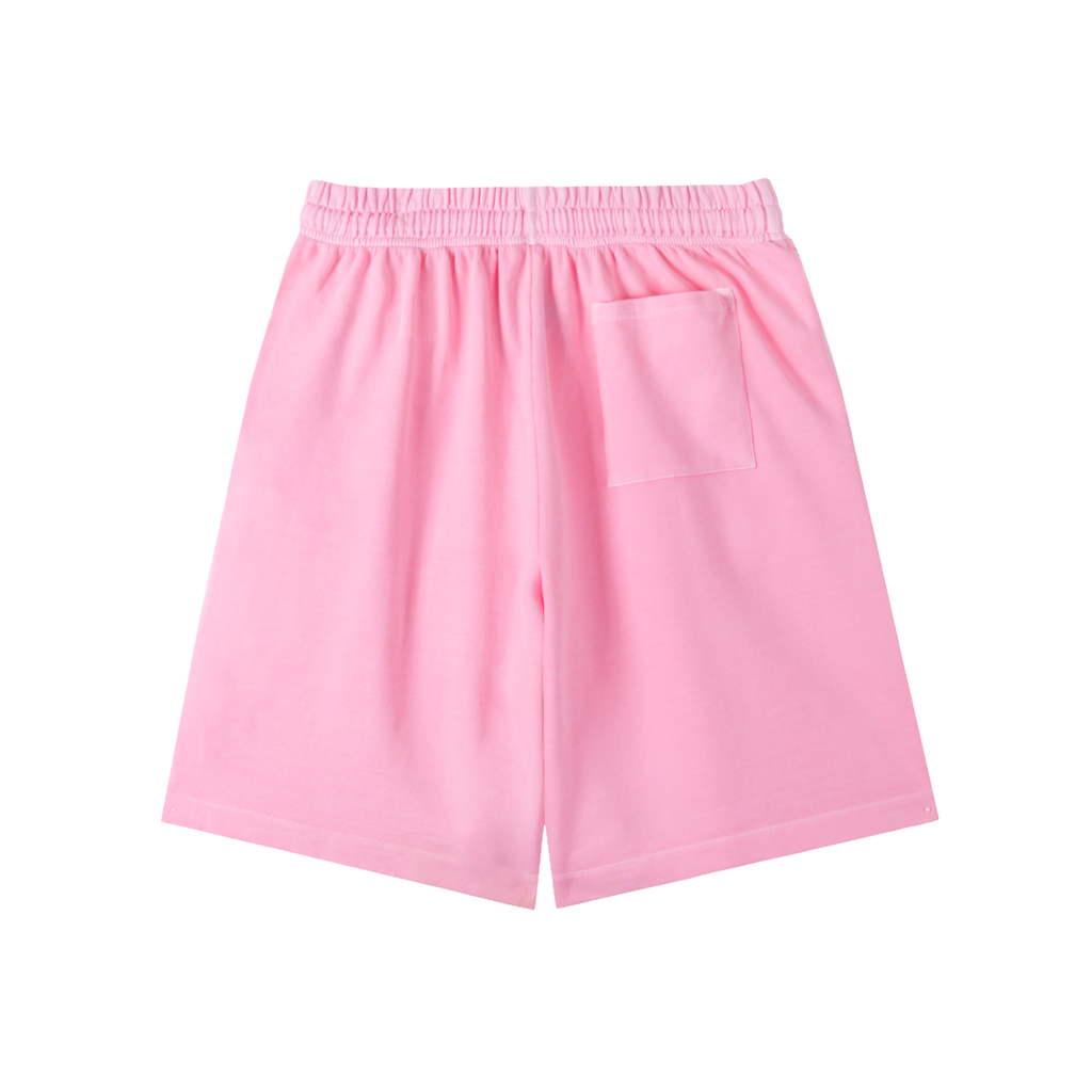White False Idols Wash Cotton Shorts