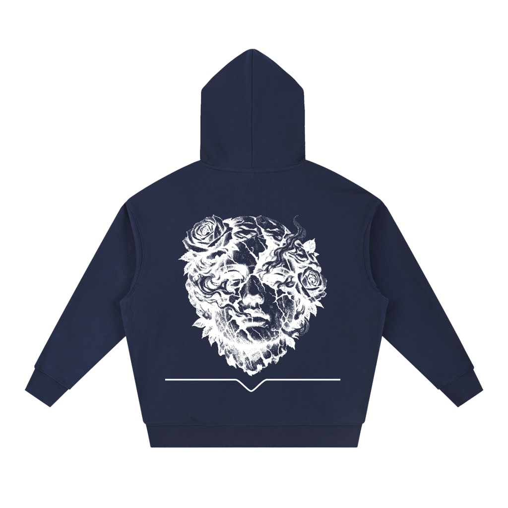 False Idols Boxy Heavyweight Drop-Shoulder Hoodie