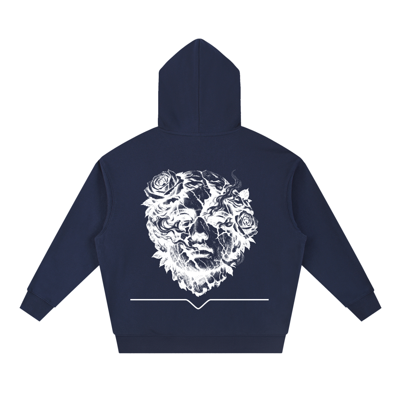 False Idols Boxy Heavyweight Drop-Shoulder Hoodie