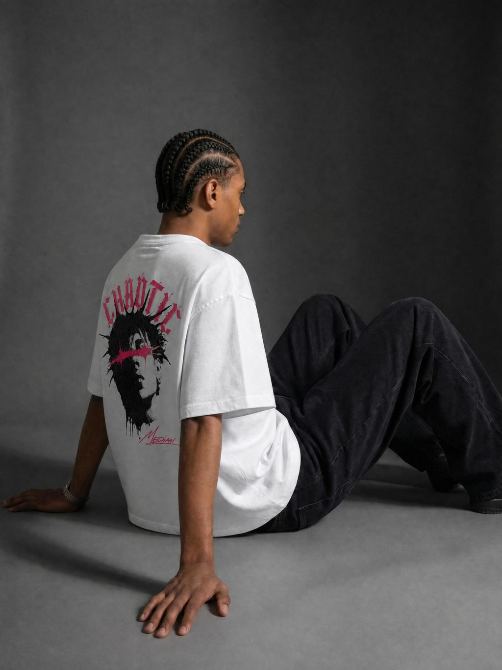 Chaotic Wash Boxy Cotton T-Shirt