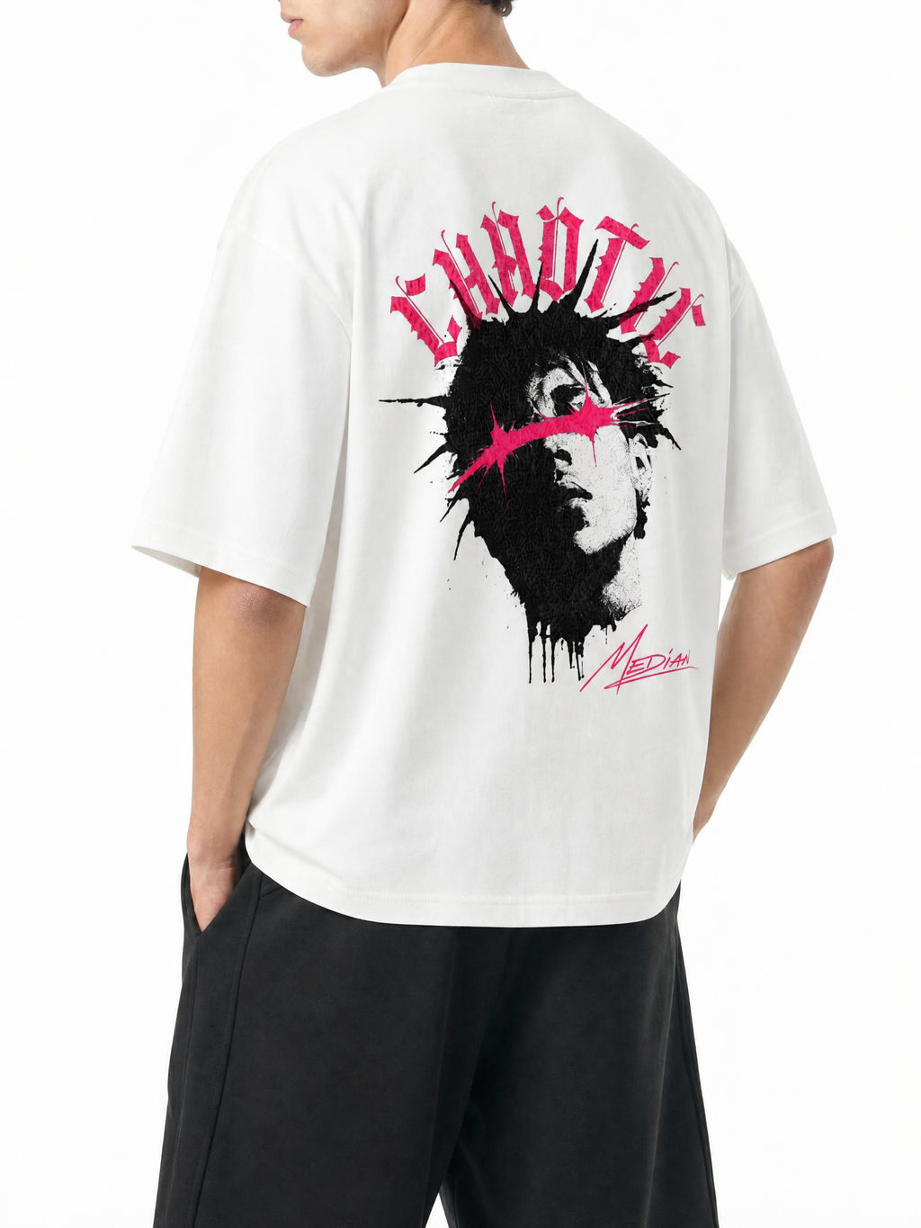 Chaotic Wash Boxy Cotton T-Shirt