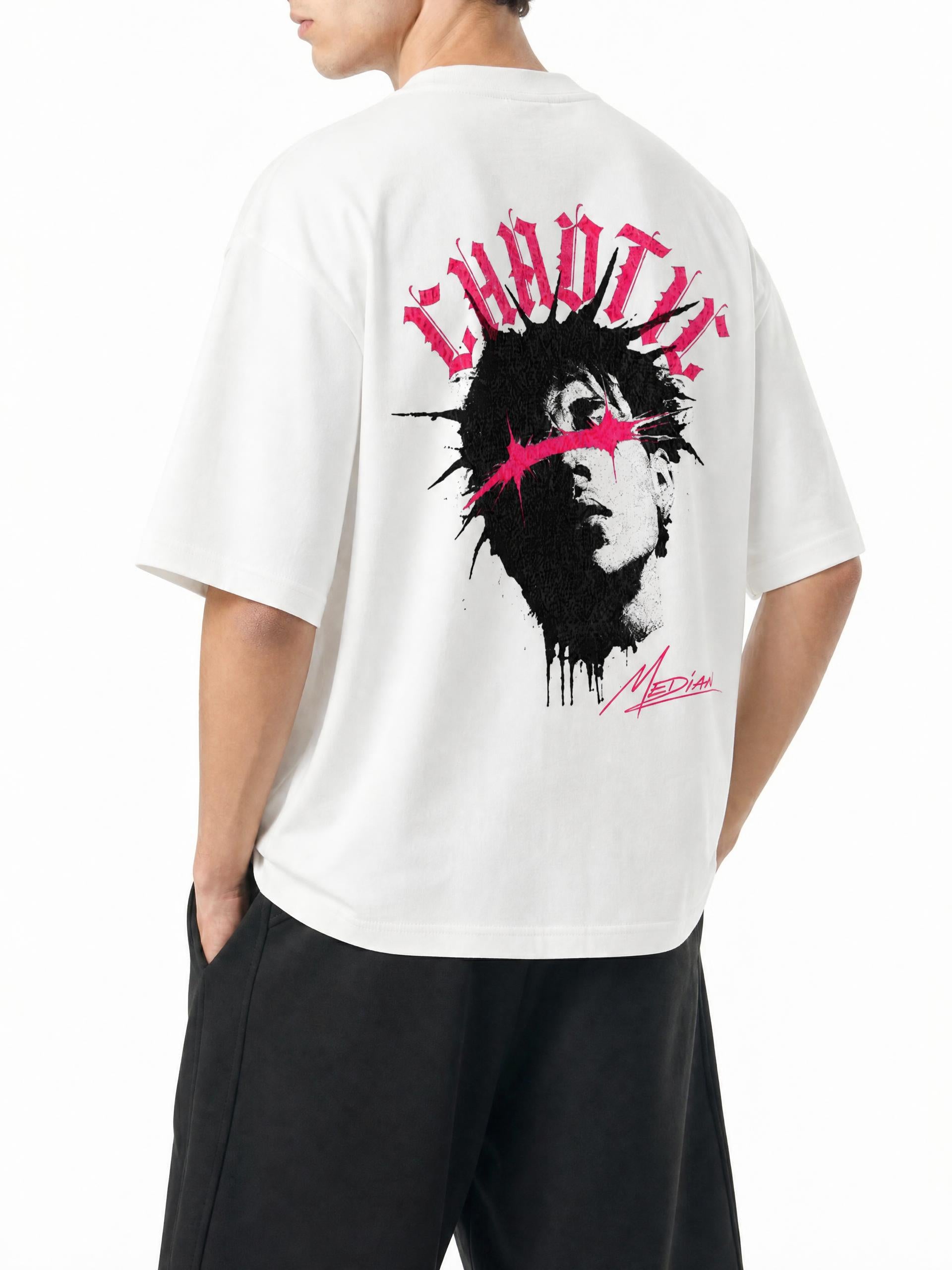 Chaotic Wash Boxy Cotton T-Shirt