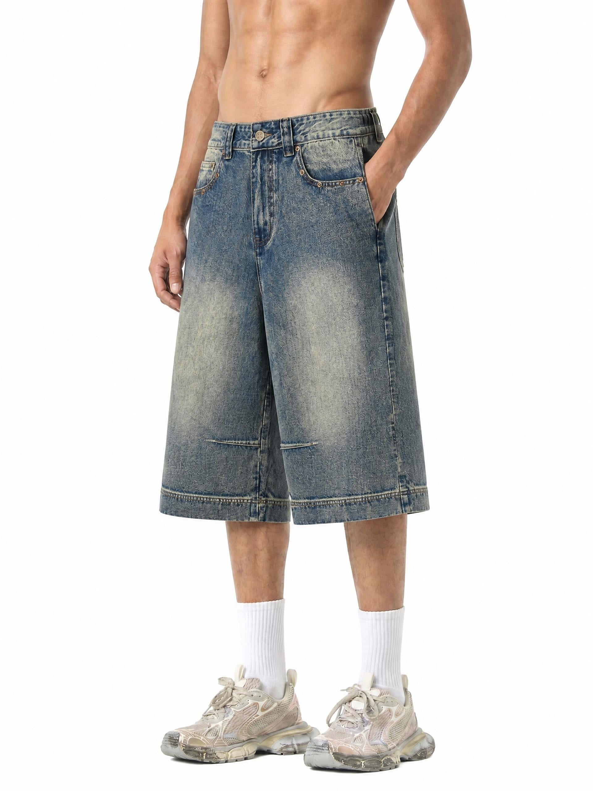 Vintage Wash Baggy Jorts