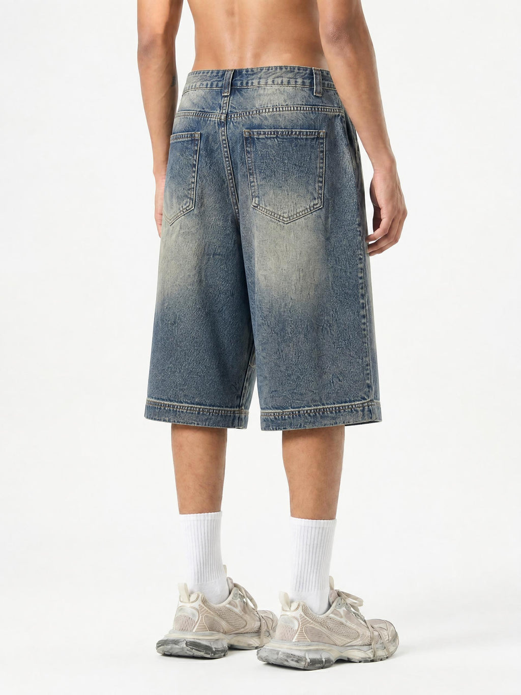 Vintage Wash Baggy Jorts
