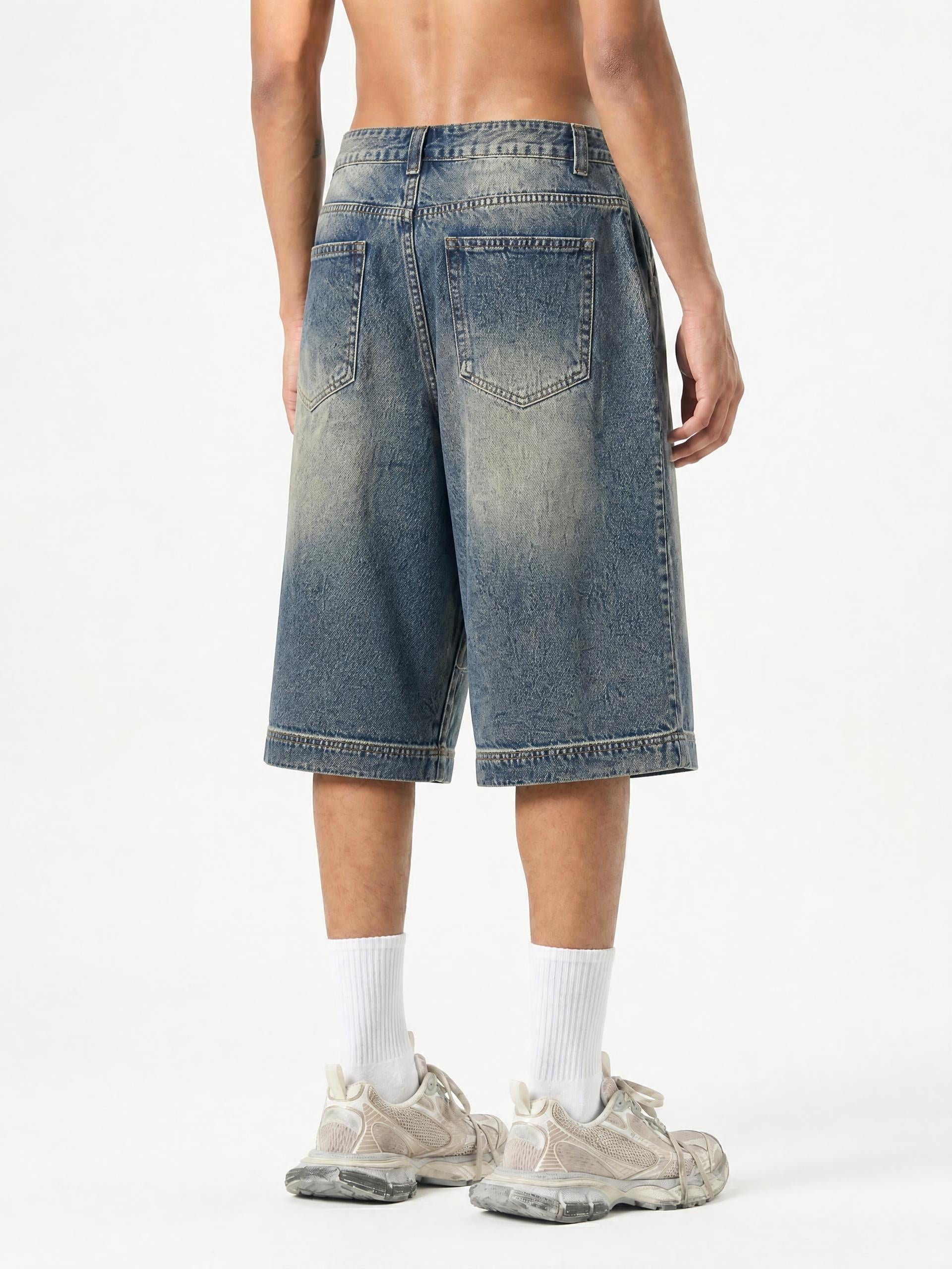 Vintage Wash Baggy Jorts