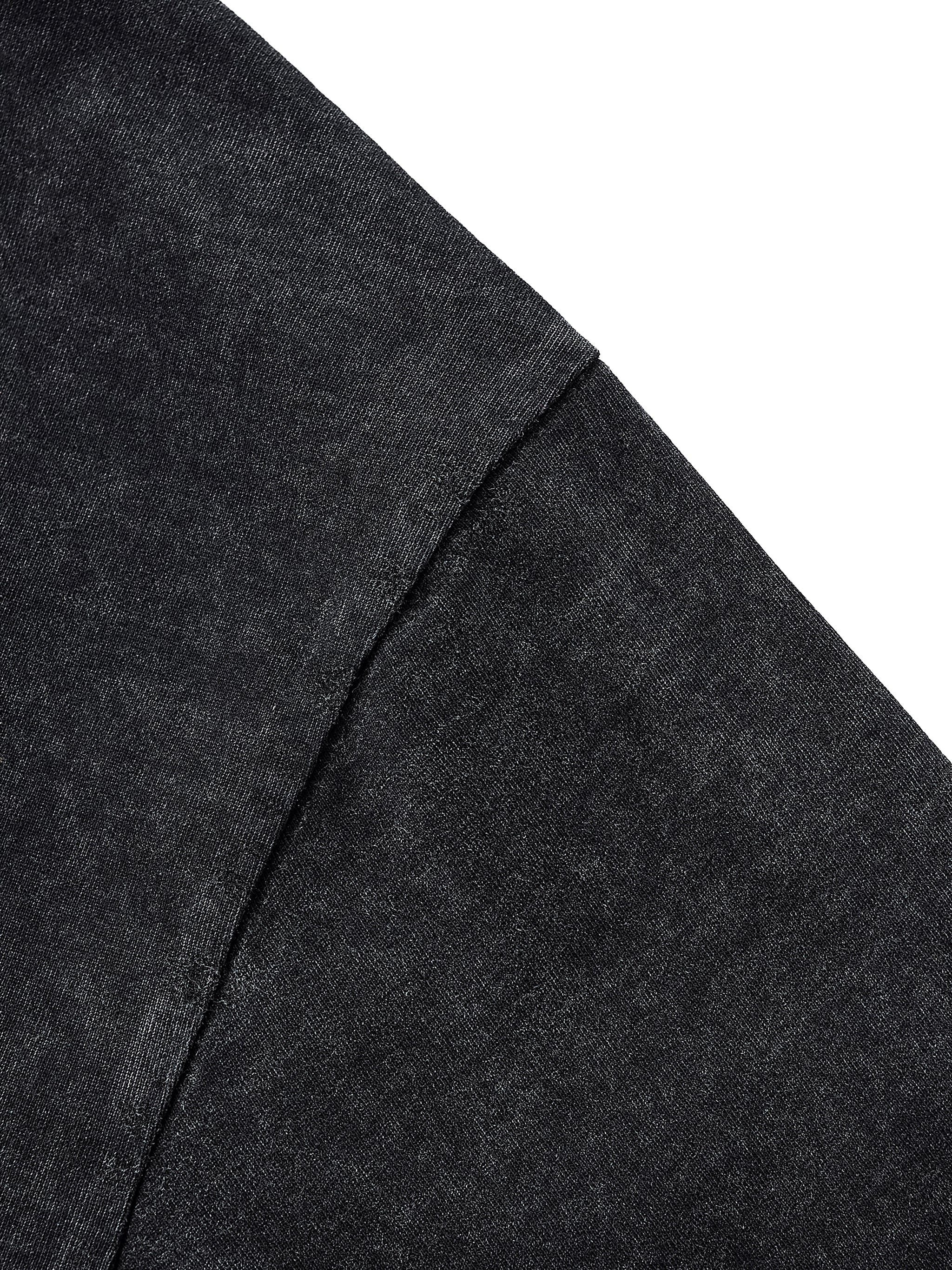 Median Special Raw Edge Snow Washed Boxy T-Shirt