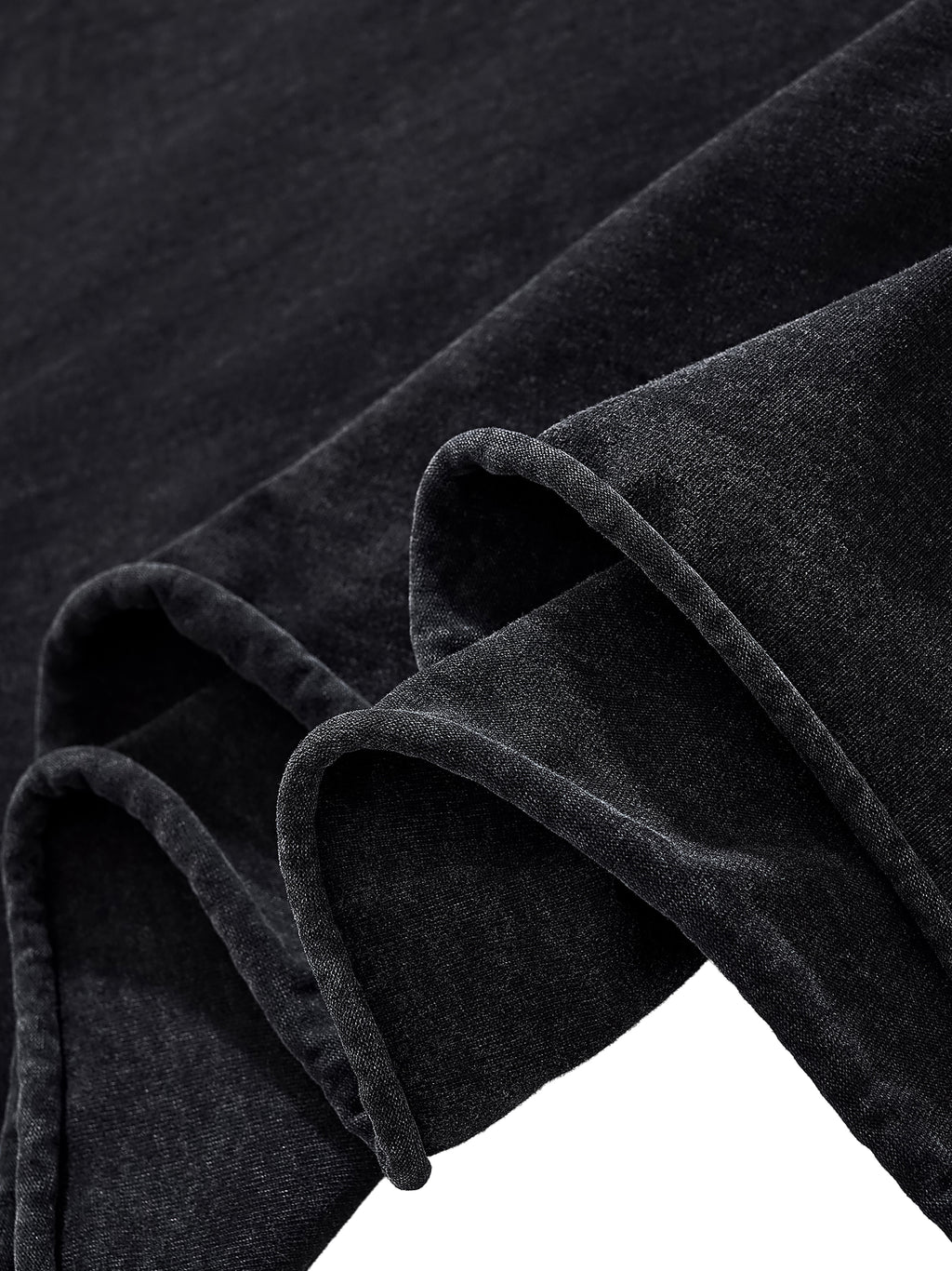 Median Special Raw Edge Snow Washed Boxy T-Shirt