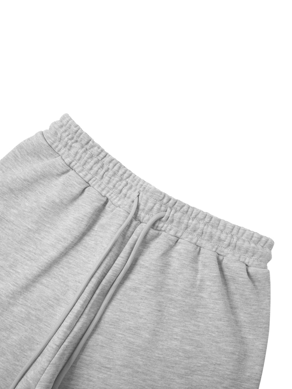 404 White Straight-Leg Baggy Sweatpants